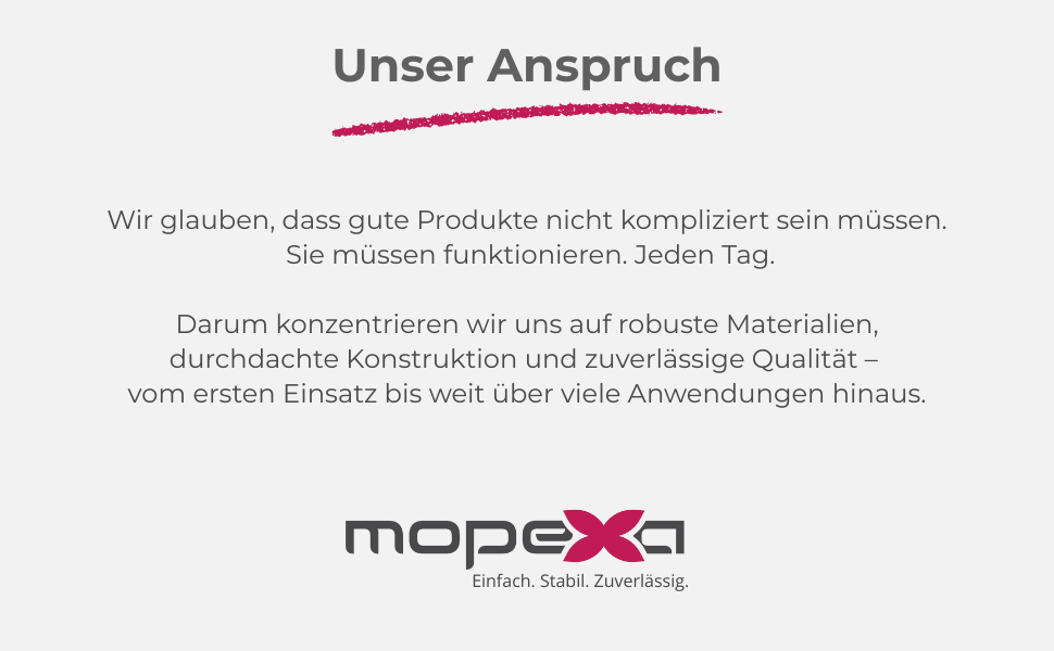 Unser Anspruch